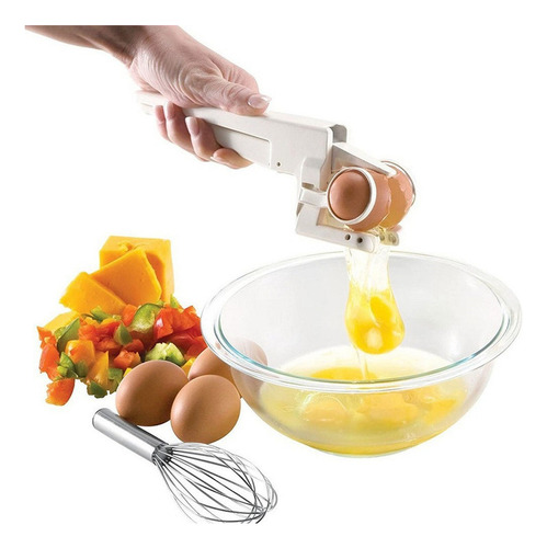 Quebrador De Ovos Manual - Separa Gema E Clara Para Cozinha