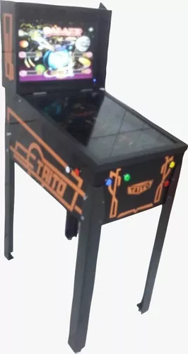 Máquina de Pinball Digital com 625 Jogos - Dinâmica Diversões 