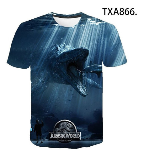 Jurassic Park Camiseta Hombres Mujeres Niños 3d Impreso T-sh 