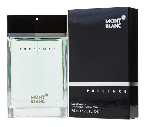 Perfume Original Mont Blanc Presence Para Hombre 75ml