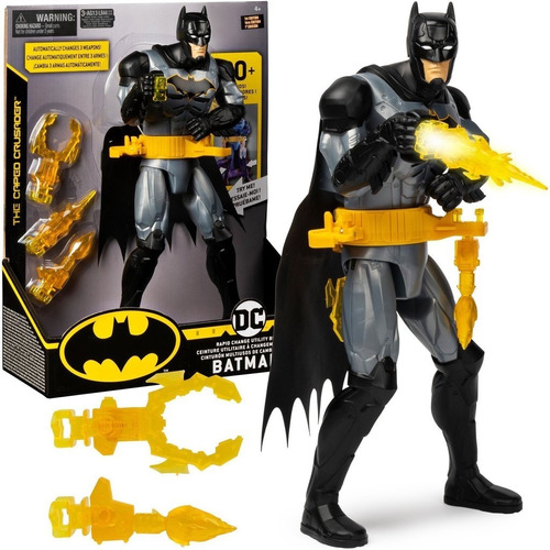 Batman - Cinturon Multiusos De Cambio Rapido, Luz Y Sonido  