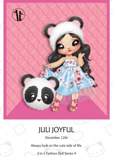 Imagen 6 de 10 de Muñeca Na! Na! Na! Surprise 2 En 1 Fashion Billetera Unica