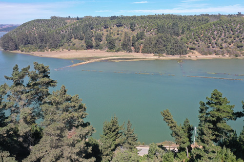 Vista Laguna De Cahuil