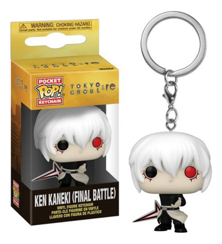 Funko Pop Keychain Ken Kaneki - Tokyo Ghoul - Llavero