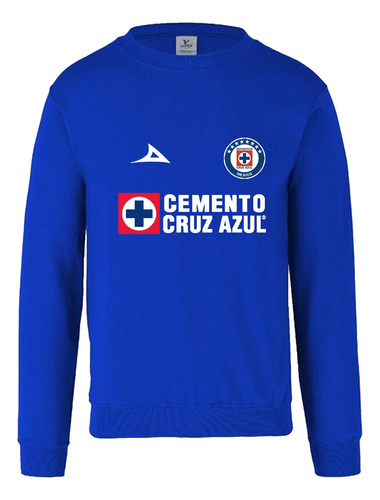 Sudadera Cuello Redondo Cruz Azul Jugador O Nombre