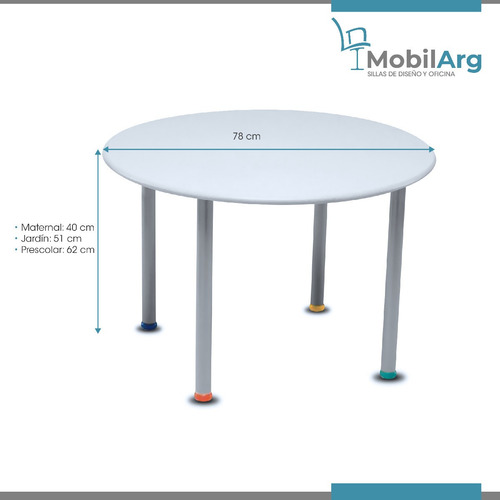 Imagen 3 de 8 de Mesa Infantil Con 2 Sillas Piccolo Jardin Prescolar Maternal
