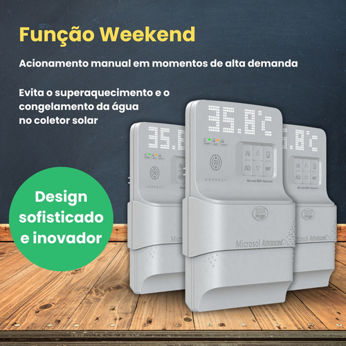 Controlador Termostato Rst Agenda Eventos Aquecimento Solar