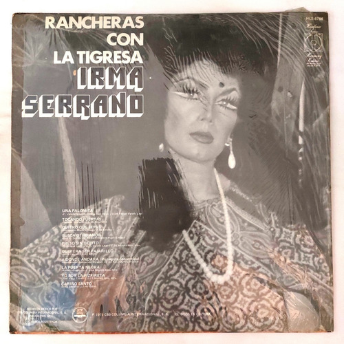 Irma Serrano - Rancheras Con La Tigresa Lp