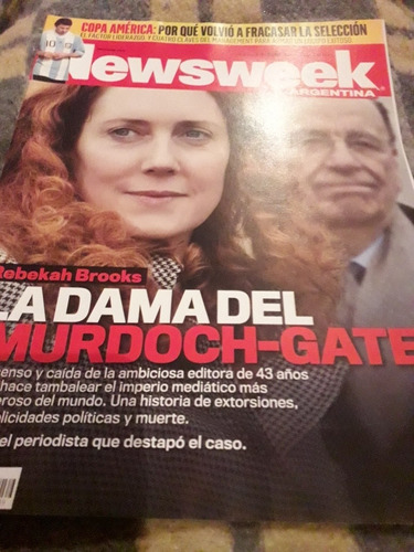 Revista Newsweek Rebekah Brooks Murdoch Gate 20 07 2011