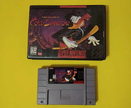 Maui Mallard In Cold Shadow (original Relabel - Snes) (Usado)