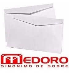 Sobres Retrato Blanco 1012 15 X 23,5 Caja X 250 Unid Medoro