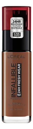 Base L'oreal Infallible 24h Fresh Wear 535 Expresso