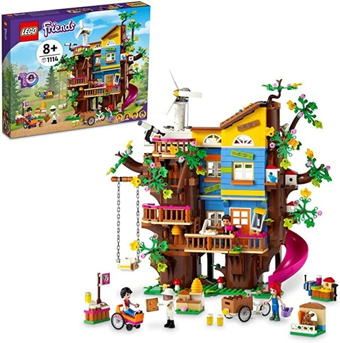 Lego Friends 10 Anos 1114 Pecas Casa Na Arvore Amizade 41703