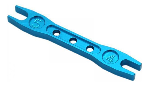 5 Llave De Extremo Abierto De 4mm Y 5mm Con Azul