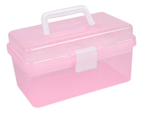 Caja De Almacenamiento De Herramientas Para Uñas, Con Asa,