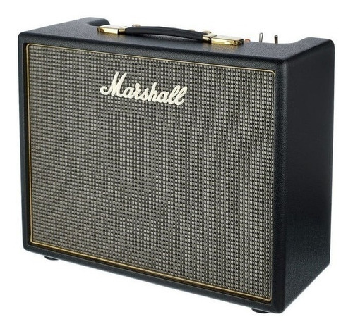 Amplificador Marshall Origin ORI5C Valvular para guitarra de 5W color negro/dorado 220V