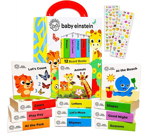 Pip Baby Einstein Juego De Libros De Tablero Para Niños Pequ