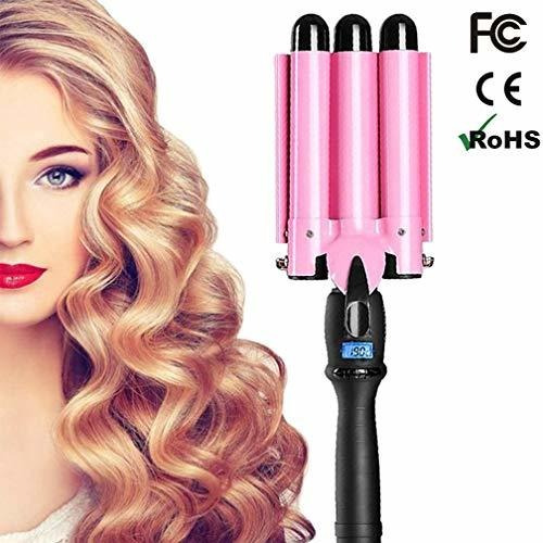 Rizador De Cabello Con Tres Barriles De Biboss