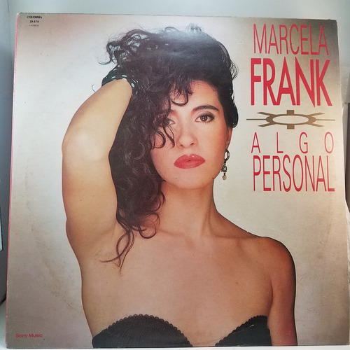 Marcela Frank - Algo Personal - Vinilo Lp 1991 Ex