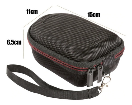 Imagem 3 de 6 de Case Compatível C/ Jbl Go 3 Capa Proteção C/ Alça Resistente