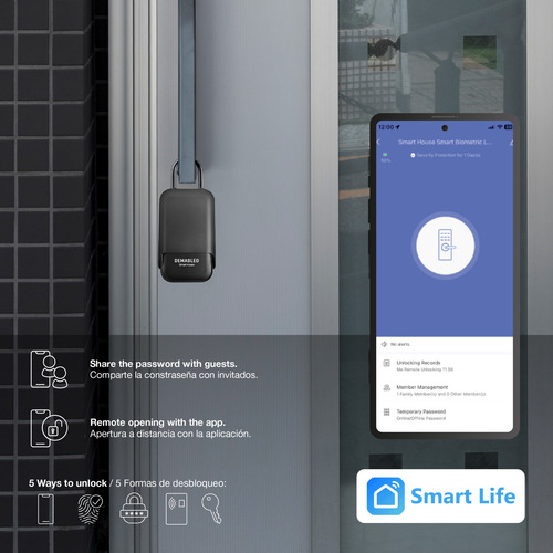 Caja Seguridad Para Llaves + Gateway Hub Smart Wifi Demasled