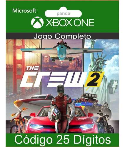 The Crew 2 Codigo 25 Digitos Para Xbox One Em Até 12x