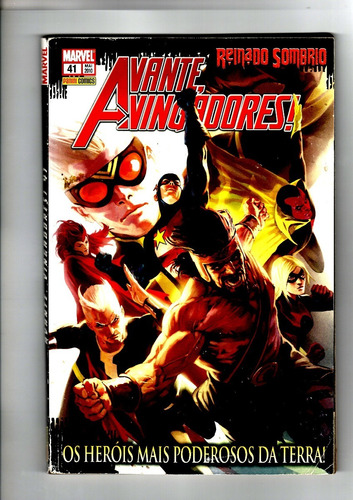 Hq Avante, Vingadores! 1ª Série - N° 41 / Editora Panini