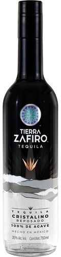 Tequila Tierra Zafiro Reposado Cristalino 750 Ml