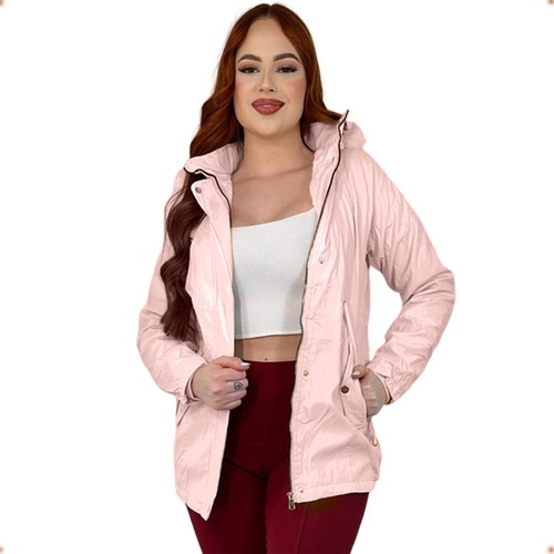 Parka Feminina Jaqueta Casaco Inverno Sobretudo Feminino Lã