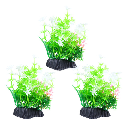 Plantas Acuáticas Para Decoración De Peceras Betta, 3 Unidad