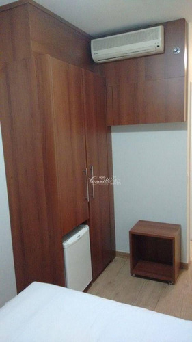 Imagem 6 de 14 de Flat Com 1 Dormitório À Venda, 18 M² Por R$ 215.000,00 - Santa Paula - São Caetano Do Sul/sp - Fl0001