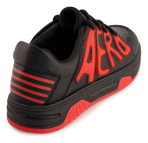 Sneaker 02235zve Suela Goma Aeropostale Cosido Flats