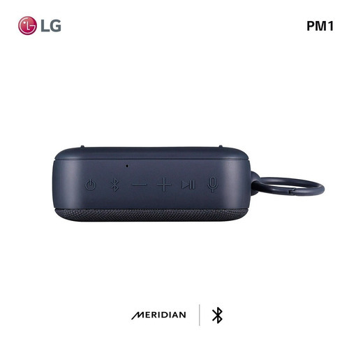 Parlante Bluetooth Portatil LG Xboom Go Pm1 Color Azul oscuro