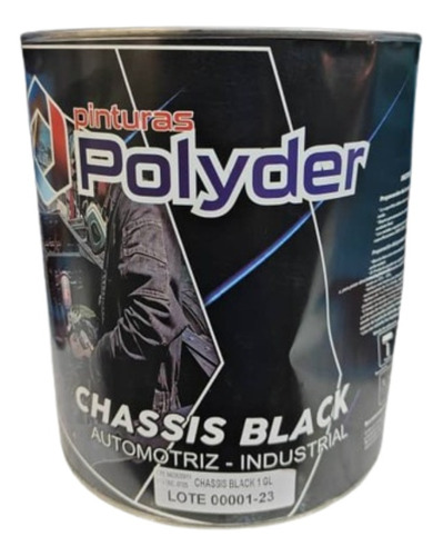 Pintura Chasis Polyder Negro