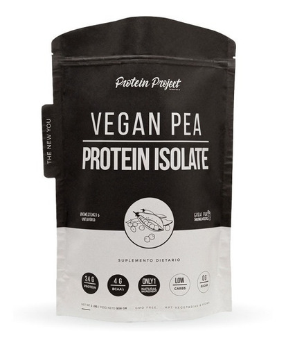 Protein Project Isolate 908g Vegan Pea Proteina Saborizada