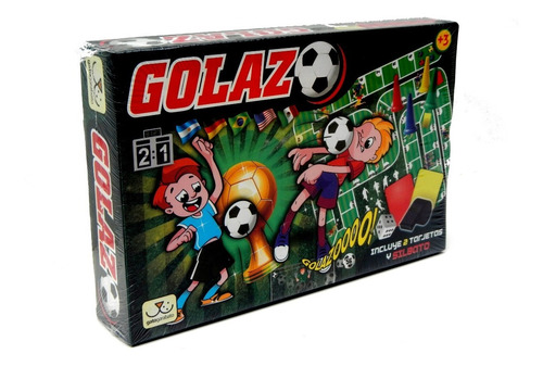 Imagen 3 de 5 de Juego De Mesa Golazo Gato Garabato En Planeta Juguete !
