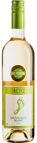 Vinho Chileno Branco Suavignon Blanc Barefoot Garrafa 750ml