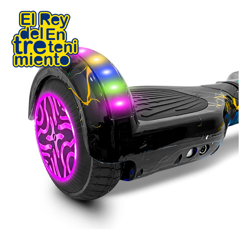 Skate Hoverboard Electrico 6.5 Bluetooth Luces Led N1 El Rey
