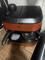 Comprar Cafetera Expresso Ufesa 7355 Combinada Color Naranja