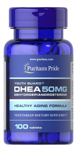 Dhea - Puritans Pride - 50mg - 100tbl - Usa Import