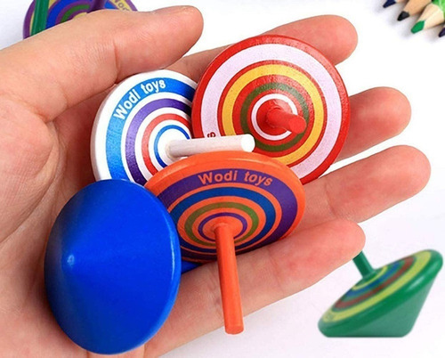 2024 Juguete Giroscópico For Niños Con Giroscopio De Madera
