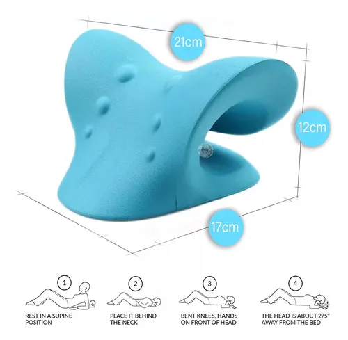 Soporte Lumbar Almohada Cervical Relajador Cuello Hombros