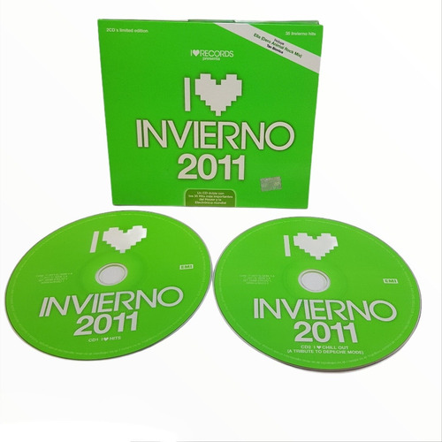 I Love Invierno 2011 Cd Doble 