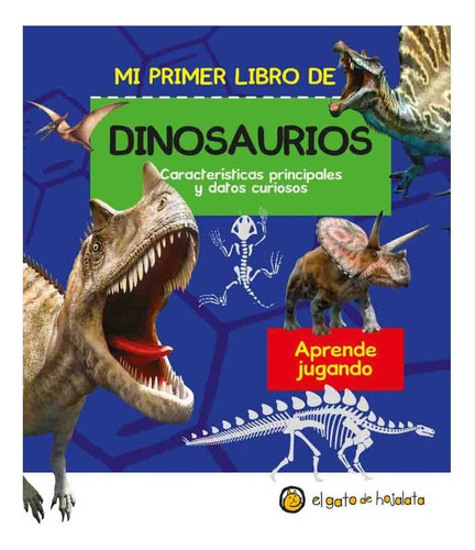 Mi Primer Libro De Dinosaurios Aprende Jugando - Varios Auto