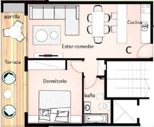 Imagen 13 de 16 de Departamento En Venta Ubicado En Punta Chica, San Fernando, G.b.a. Zona Norte