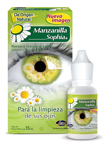 Solución Oftalmológica De Manzanilla - Limpieza De Ojos