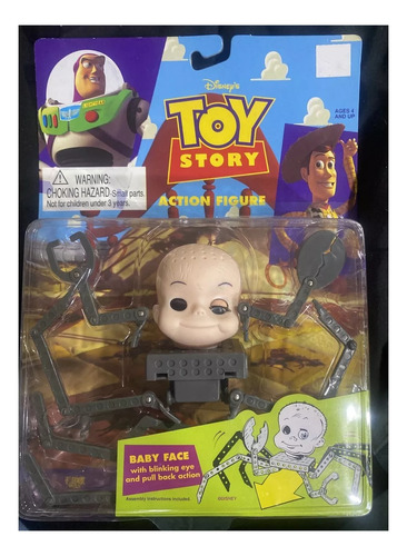 Toy Story Niño Araña Crawling Blister Baby Face Bebote Pull 