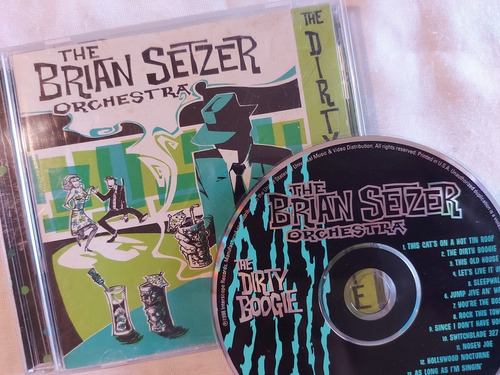 The Brian Setzer Orchestra The Dirty Boogie Cd Omi 