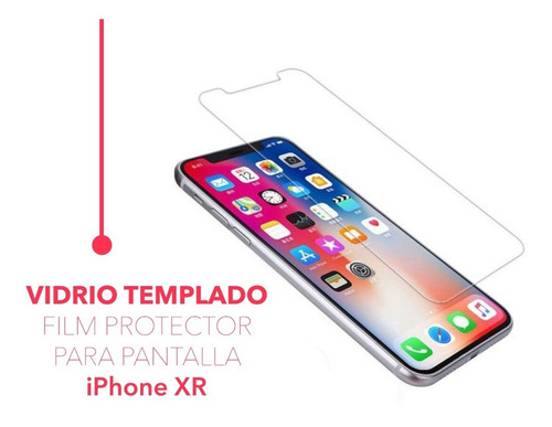 Vidrio Templado Protector De Pantalla iPhone XR - 11