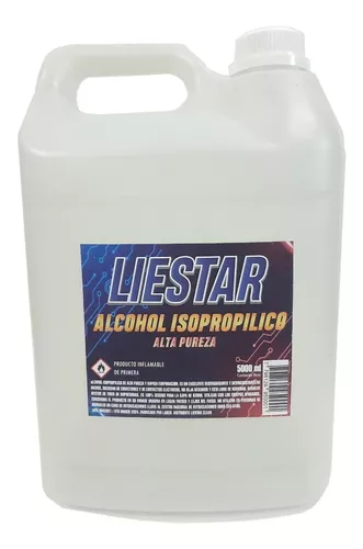 Alcohol Isopropilico X 5 Litros 99,9% Maxima Pureza